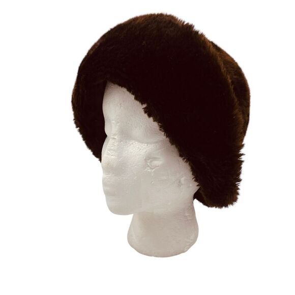 Vintage Marida Brown Women’s Hat Made in England - Picture 3 of 7